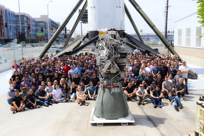 SpaceX: " 100-  Raptor " SpaceX, , , , , Starship, , Raptor, , 