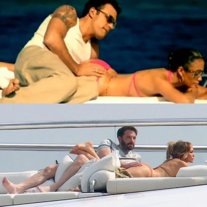 Ben Affleck 20 years later in the same place - Ben Affleck, Jennifer Lopez, Actors and actresses, Celebrities, It Was-It Was, Relationship, Yacht, Paparazzi, , 2000s, 2021, From the network