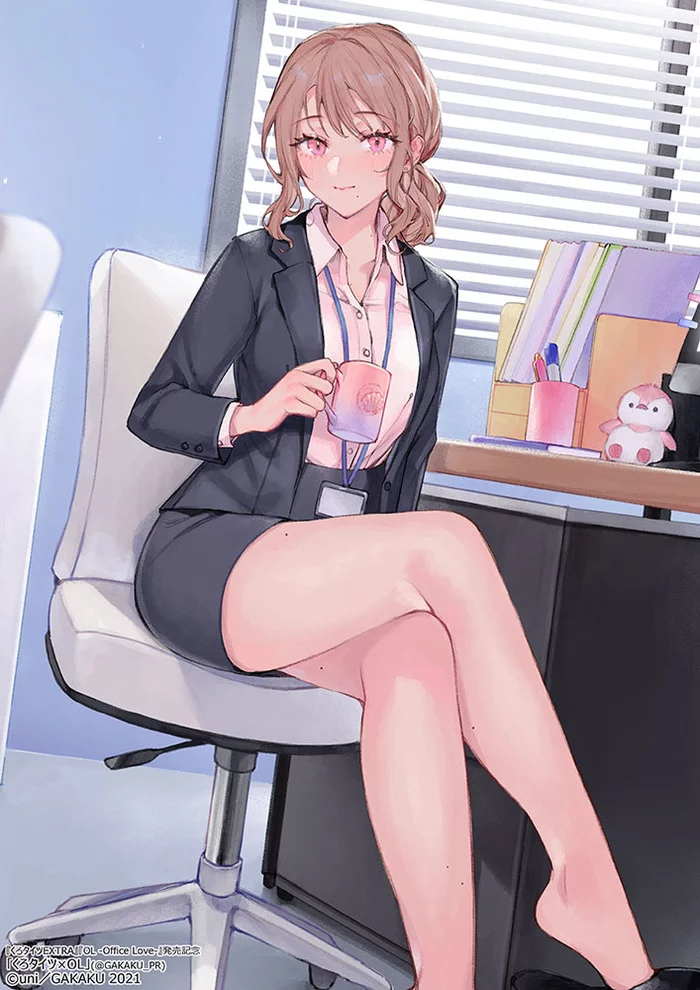 Office weekdays - Drawing, Girls, Office, Office weekdays, Uni, Anime art, Art