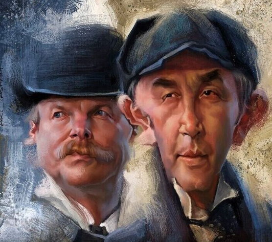 Our detectives - Cartoon, Soviet cinema, Sherlock Holmes, John Watson, Actors and actresses, Vasily Livanov, Vitaliy Solomin