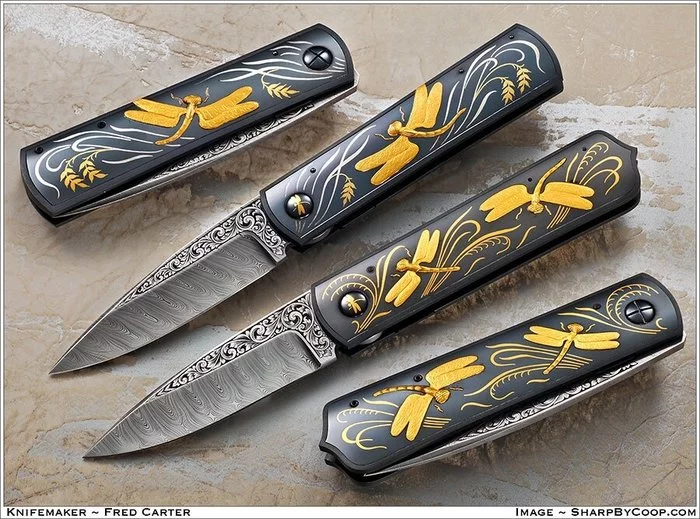 Biologist by education - gunsmith by vocation - Knife, Master, Engraving, Jackknife, Longpost