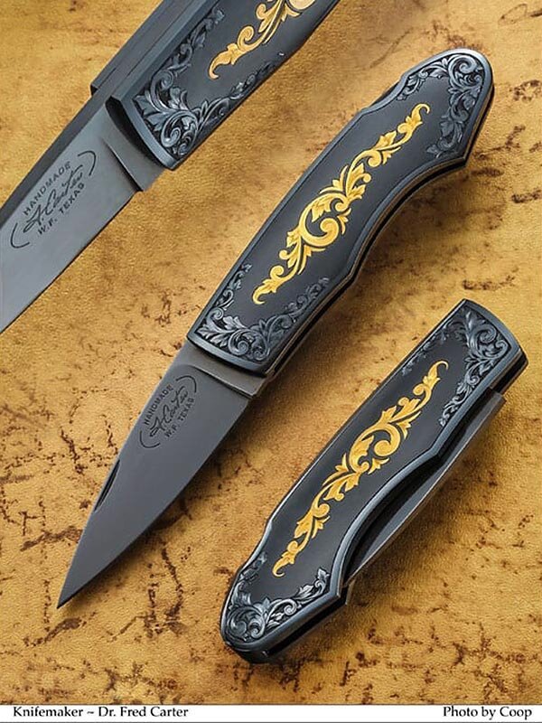 Biologist by education - gunsmith by vocation - Knife, Master, Engraving, Jackknife, Longpost