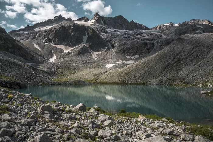 In the heart of nature - My, The mountains, Lake, Tourism, Hike, Nature, Landscape, Mountain tourism, Caucasus, , The photo, Canon 5D, Karachay-Cherkessia