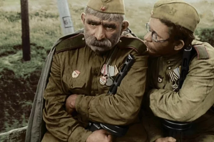 Did you know that Soviet censorship almost banned this most poignant film about the war? - Movies, Story, , the USSR, Video, Longpost, The Soldier's Father (film)