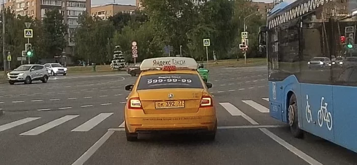 Mundak's case lives on - My, Yandex Taxi, Taxi, Violation of traffic rules, Video