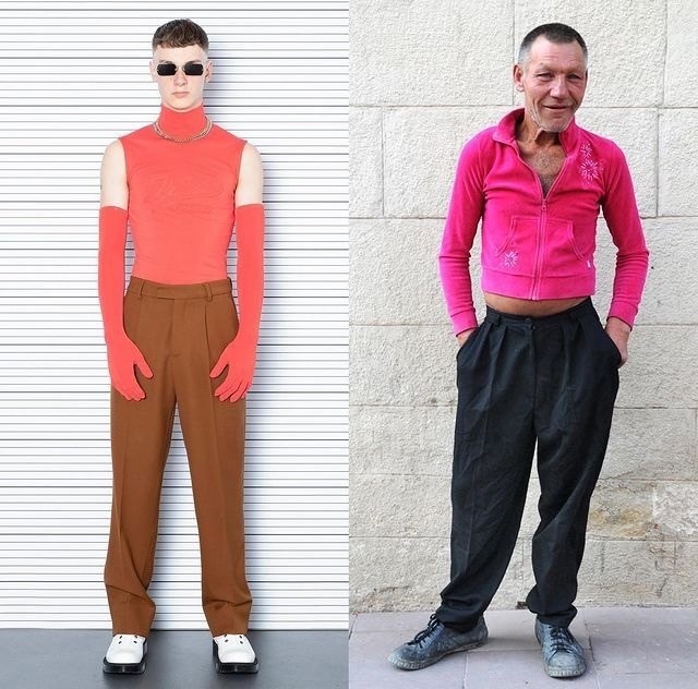 Vetements brand was caught plagiarizing the “looks” of a homeless Ukrainian - Homeless people, Bum, Fashion, Плагиат, Longpost