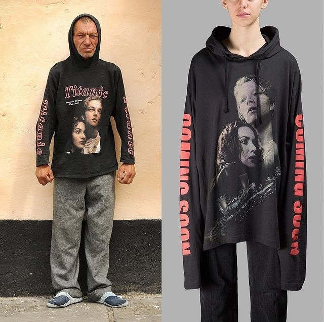 Vetements brand was caught plagiarizing the “looks” of a homeless Ukrainian - Homeless people, Bum, Fashion, Плагиат, Longpost