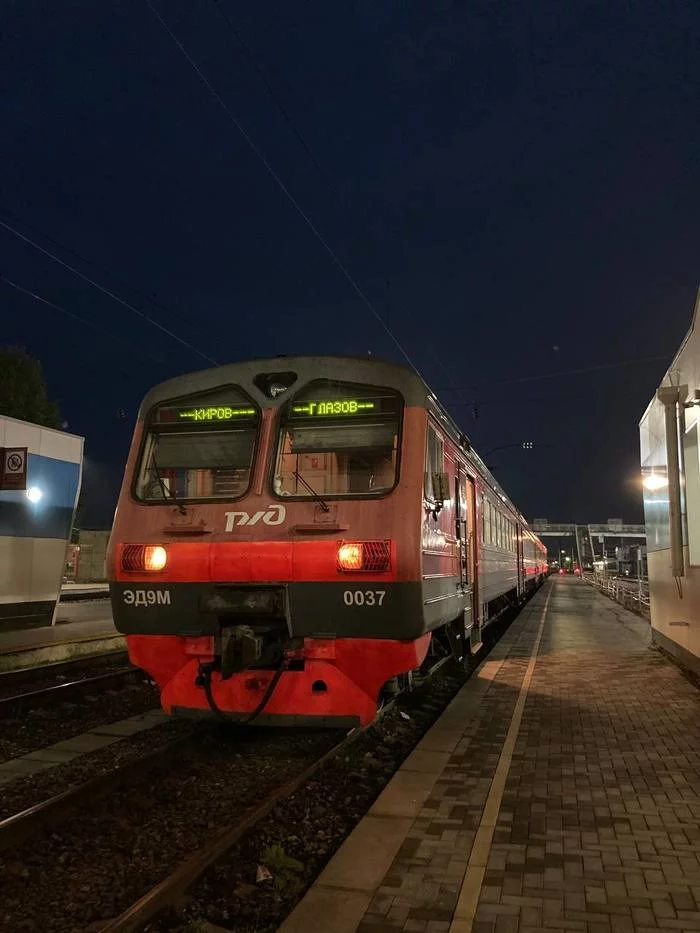 Electric train Moscow-Vladivostok. - My, Train, Russia, Kirov, Travels, Masochism, Longpost