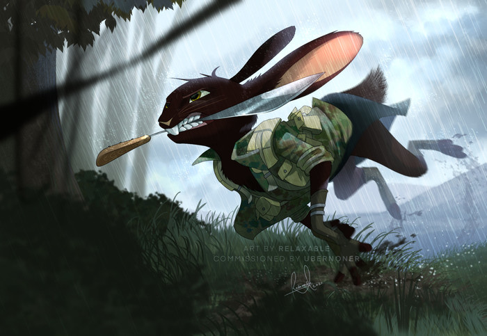 Jacob , Furry Art, Furry rabbit, Relaxablefur