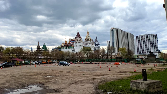 Castle in the middle of Moscow - My, Mobile photography, Izmailovo Kremlin, Izmailovo, The photo, Lock, Moscow