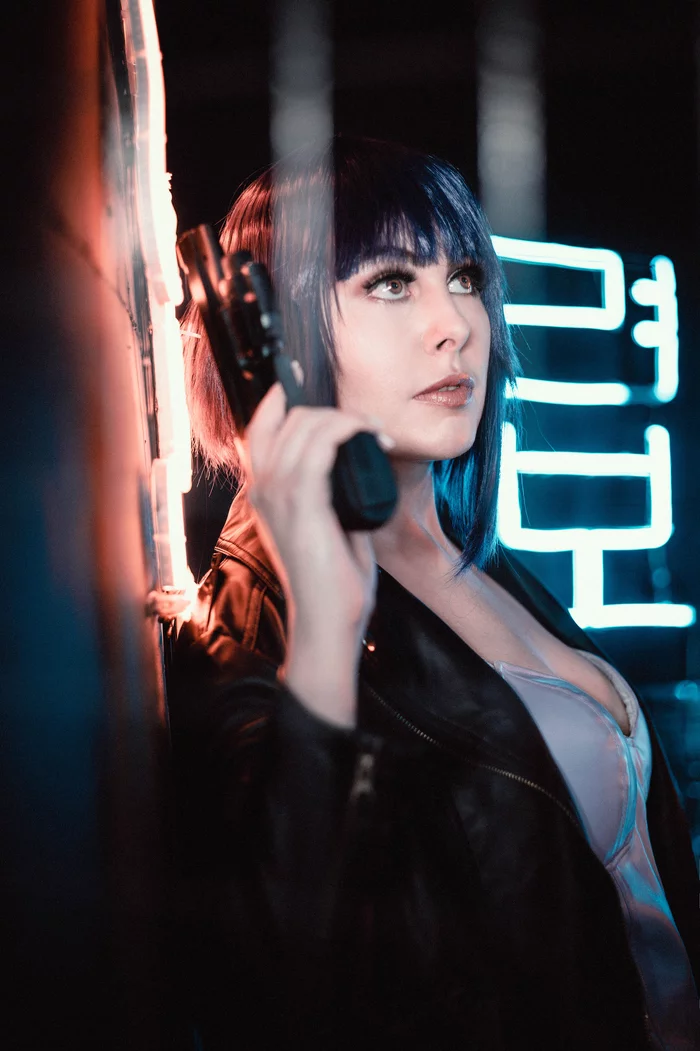 Ghost in the shell cosplay - My, Kusanagi motoko, Ghost in armor, Cosplay, Cosplayers, Anime, The photo