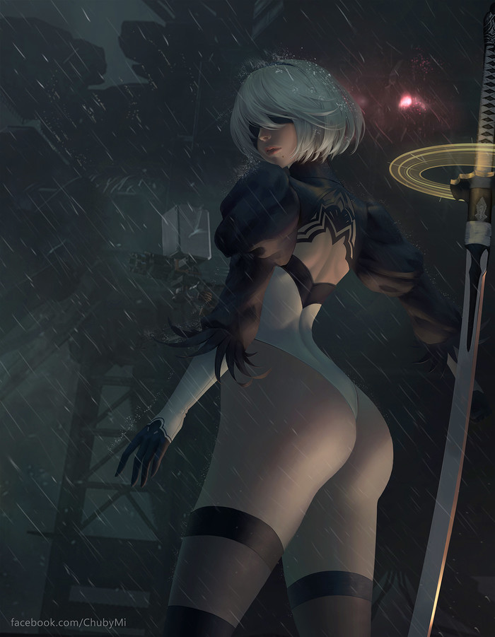   , Nier Automata, Yorha unit no 2 type B, , , , Chuby Mi, 