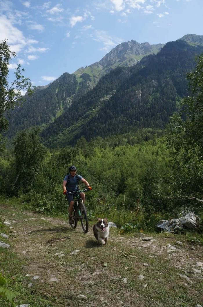 Современный транспорт EMTB - Моё, Архыз, Велосипед, Отпуск, Электровелосипед, Длиннопост