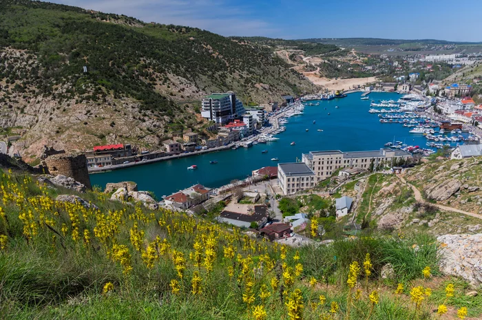 Balaklava Bay - My, The photo, Balaclava, Crimea, Bay, Port, Travels, Sea, Longpost