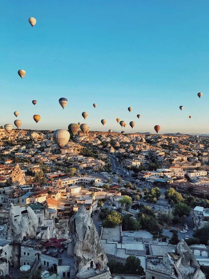 Cappadocia | Goreme - My, Cappadocia, Mobile photography, dawn