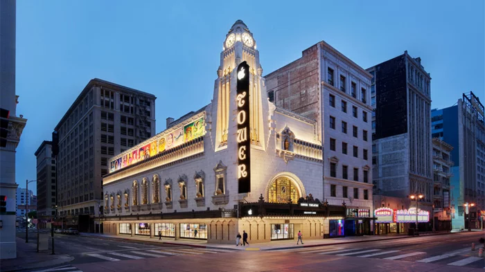 Apple Tower Theatre - Архитектура, Реставрация, США, Apple, Кинотеатр, История, Магазин, Длиннопост