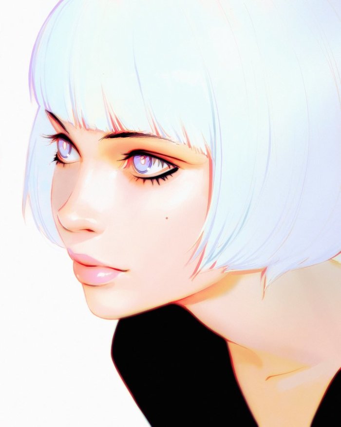 Blonde and lilac , , , , ,  , 