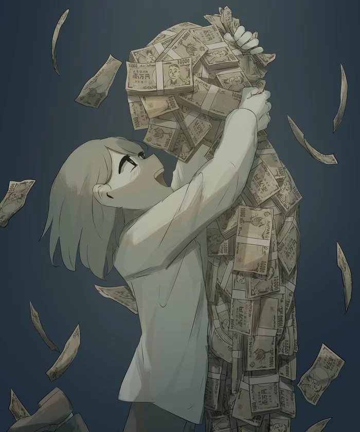 I love you - Art, Drawing, Girls, Money, Relationship, Avogado6, Guys