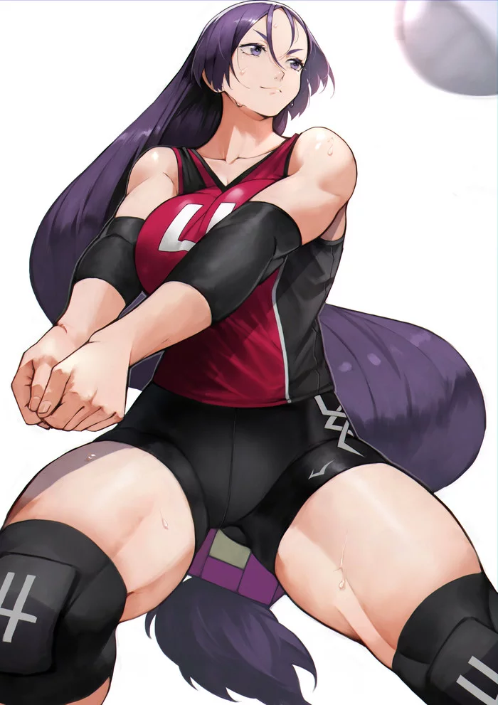 Minamoto no raikou - Аниме, Anime Art, Minamoto No raikou, Fate Grand Order, Fate, Арт, Девушки