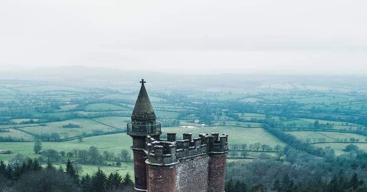 Башня короля альфреда в великобритании внутри фото
