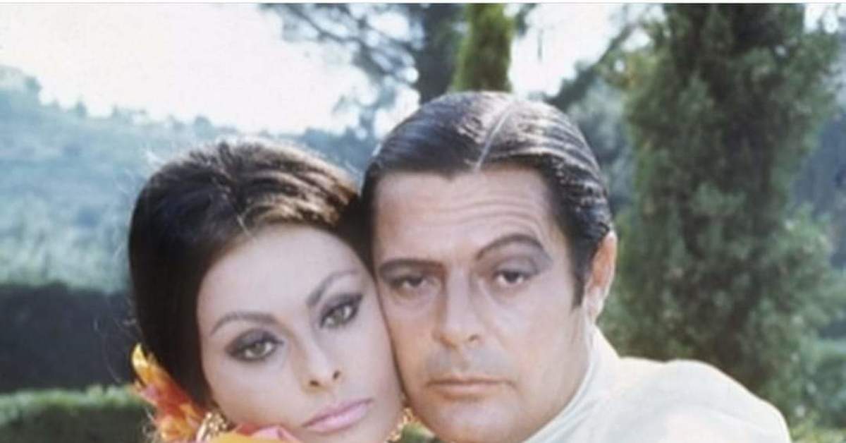 Tango - Sophia Loren, Marcello Mastroianni, Old photo, Tango