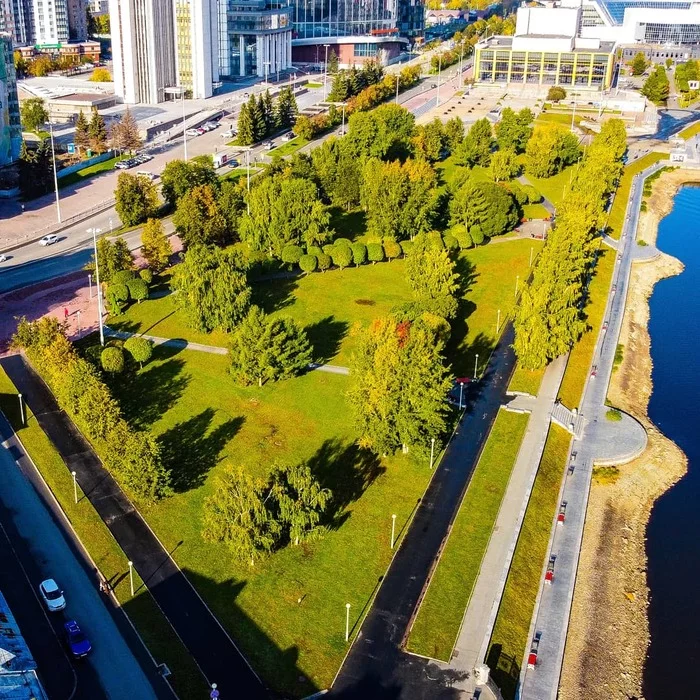 The very center of Yekaterinburg - My, Dji, DJI Mavic, Yekaterinburg, Drone, Quadcopter, City center, Longpost