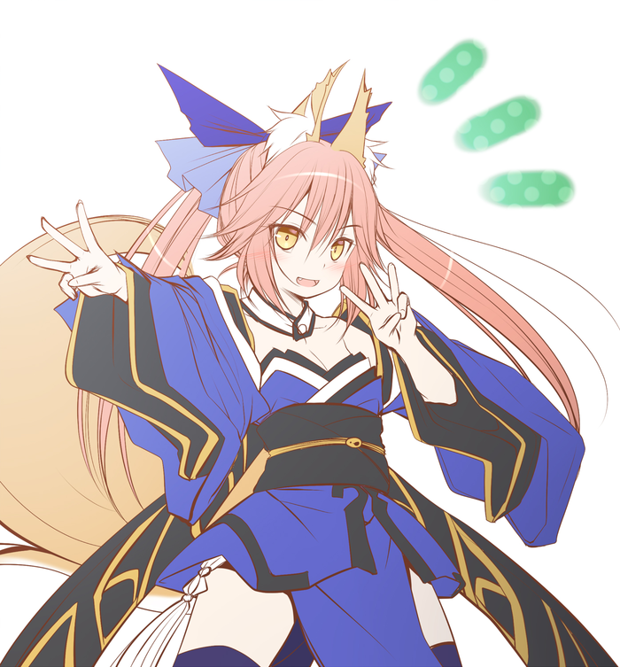 Tamamo loli , Anime Art, Fate, Fate Grand Order, Tamamo no Mae, Animal Ears, Loli, 