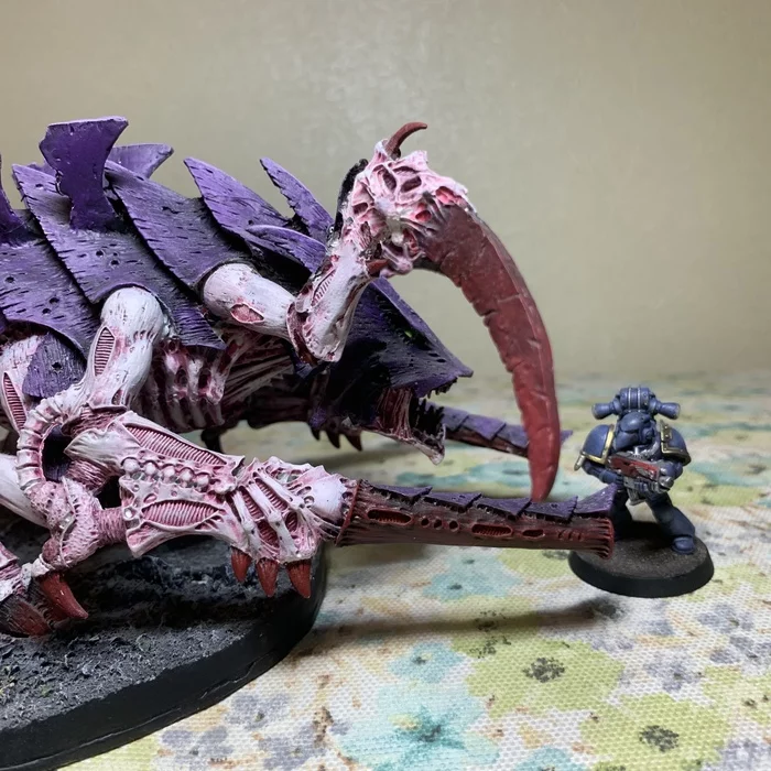 Tyranids: hierodule - Моё, Warhammer 40k, Wh miniatures, Длиннопост