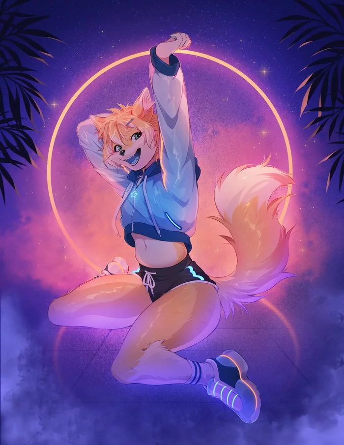 Арцу - Фурри, Furry Art, Fumiko, Furry Fox, Furry Canine, Femboy