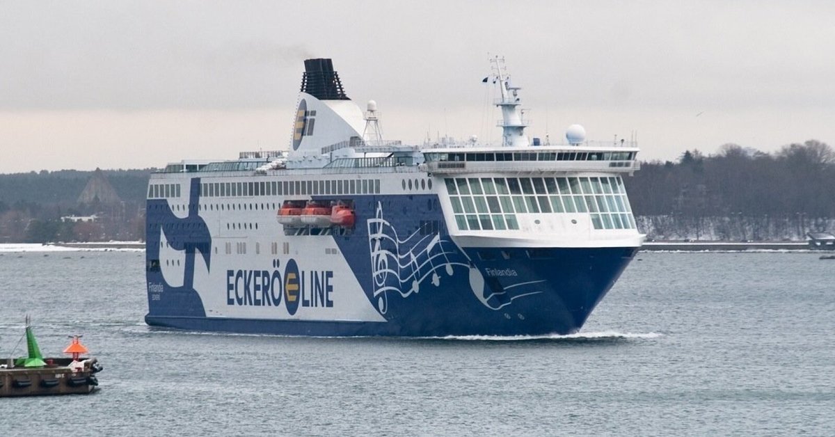 A man fell overboard from an Eckero liner in the Gulf of Finland - Estonia, Finland, Overboard, Accident