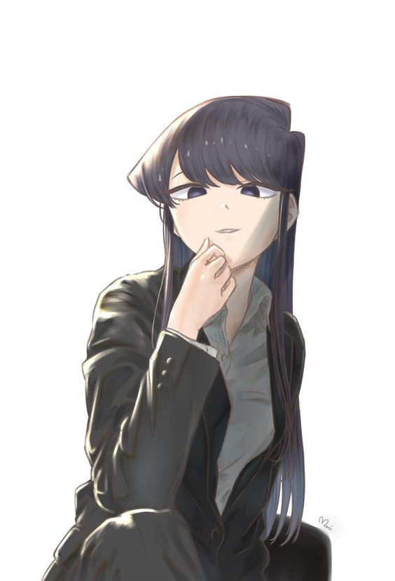    - , Anime Art, Komi-san wa Comyushou desu, , Shouko Komi