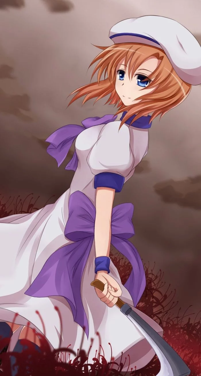 Рене - Anime Art, Аниме, Rene, Higurashi no naku koro ni