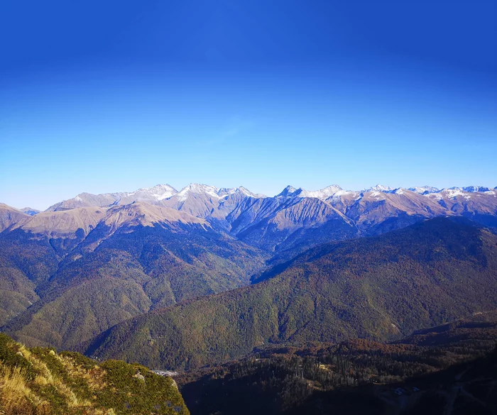 Heaven, mountains and you (photo trip in Sochi) - My, Sochi, Rose of Spades, The photo, The mountains, Krasnaya Polyana, Huawei, Mobile photography, Longpost