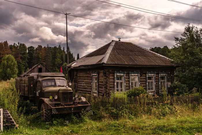 Summer in the village before a thunderstorm - My, Village, Summer, Pastoral, Siberia, The photo, Longpost