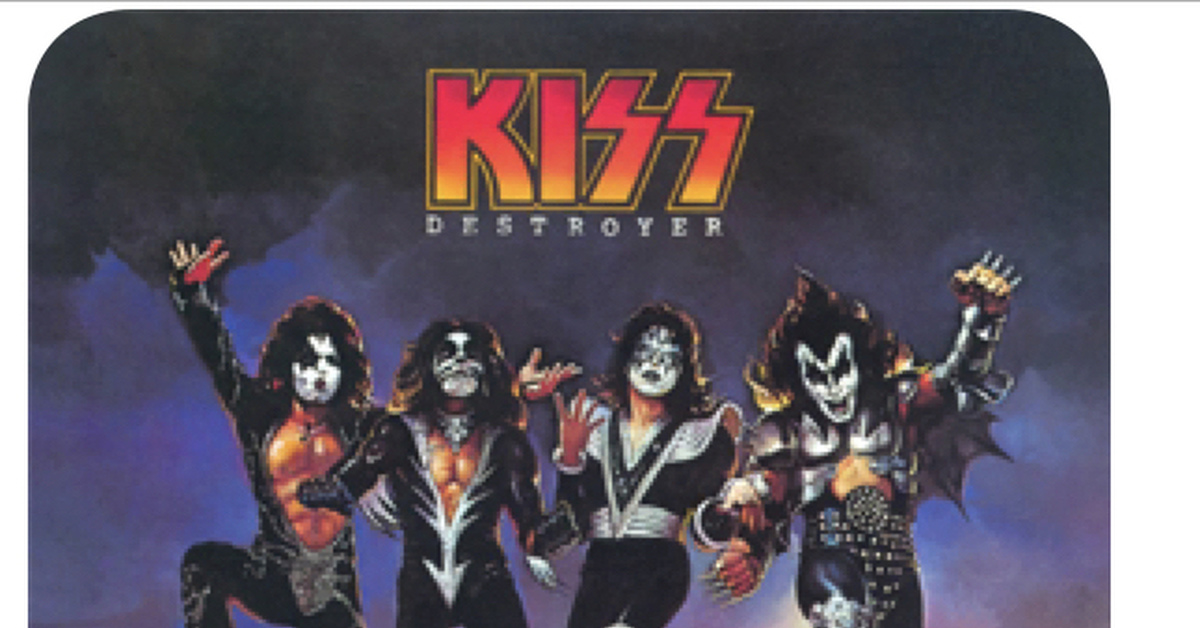 Kiss альбомы. Kiss группа Destroyer. Kiss Destroyer 1976. Группа Kiss обложки дисков. Фото Kiss Destroyer.