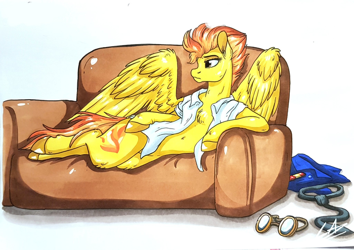 Spitfire My Little Pony, Spitfire, Lupiarts