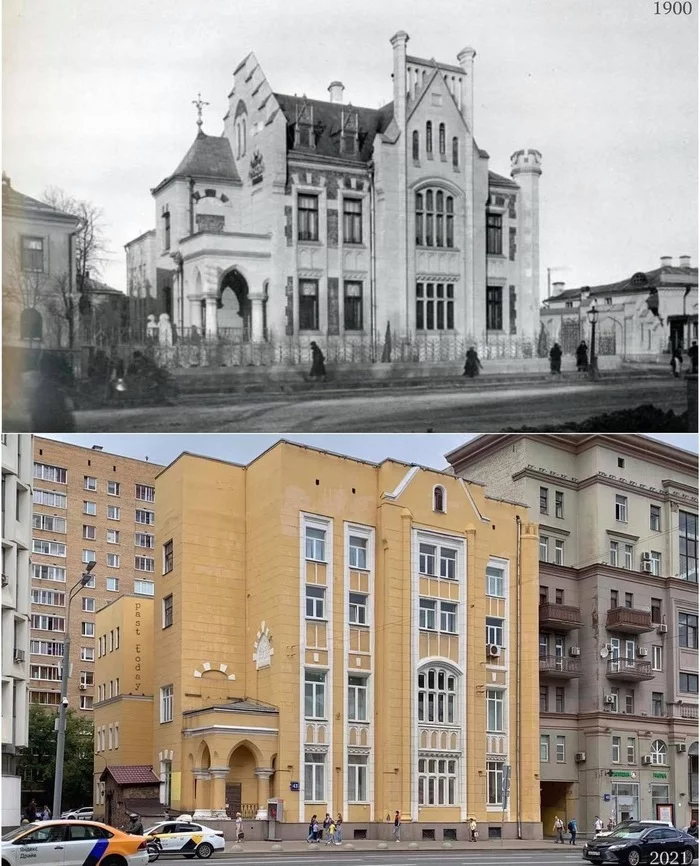 Neo-Gothic mansion N.V. - Moscow, Architecture, Historical building, It Was-It Was, And so it will do, Longpost, Restoration