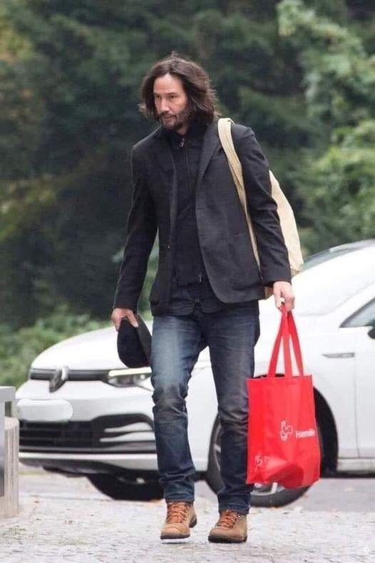 Keanu Reeves - The photo, Repeat, Keanu Reeves, Actors and actresses, Celebrities, Text