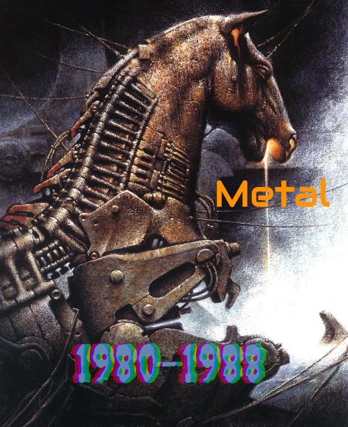    80x Heavy Metal, Metal, Thrash Metal, , 80-, , 