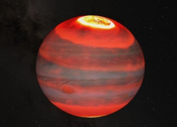 Astronomers have identified the source of anomalous heating of the upper atmosphere of Jupiter - news, Astronomy, Jupiter, Atmosphere, Anomaly, Warming