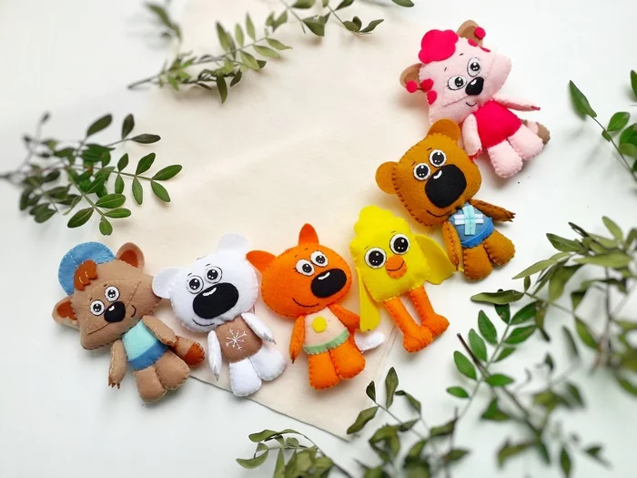 Mimishki - My, Cartoons, Bears, Needlework without process, Soft toy, Mi-Mi-Bears (animated series)