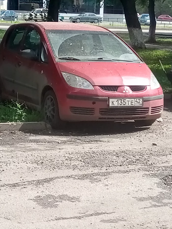 Kuzbass, maybe someone lost? - My, Car, Lost, Search, Abandoned cars