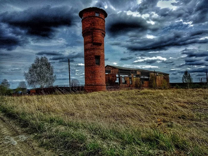 Dark tower - My, Tower, Abandoned, Abandoned villages