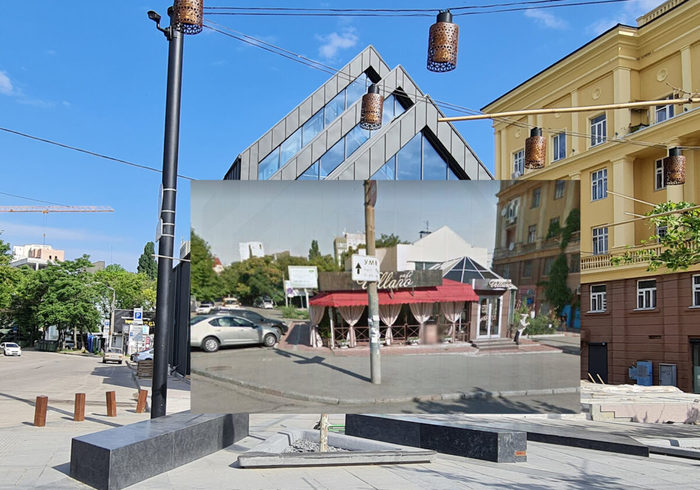 Миллионер незаконно строит кафе в центре Днепра