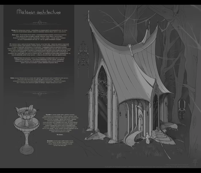 [ENT] Architecture - Matara - My, Lore of the universe, Architecture, Design, House, Building, Concept, Digital drawing