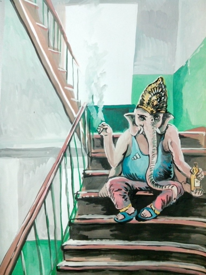 Удобно когда много рук