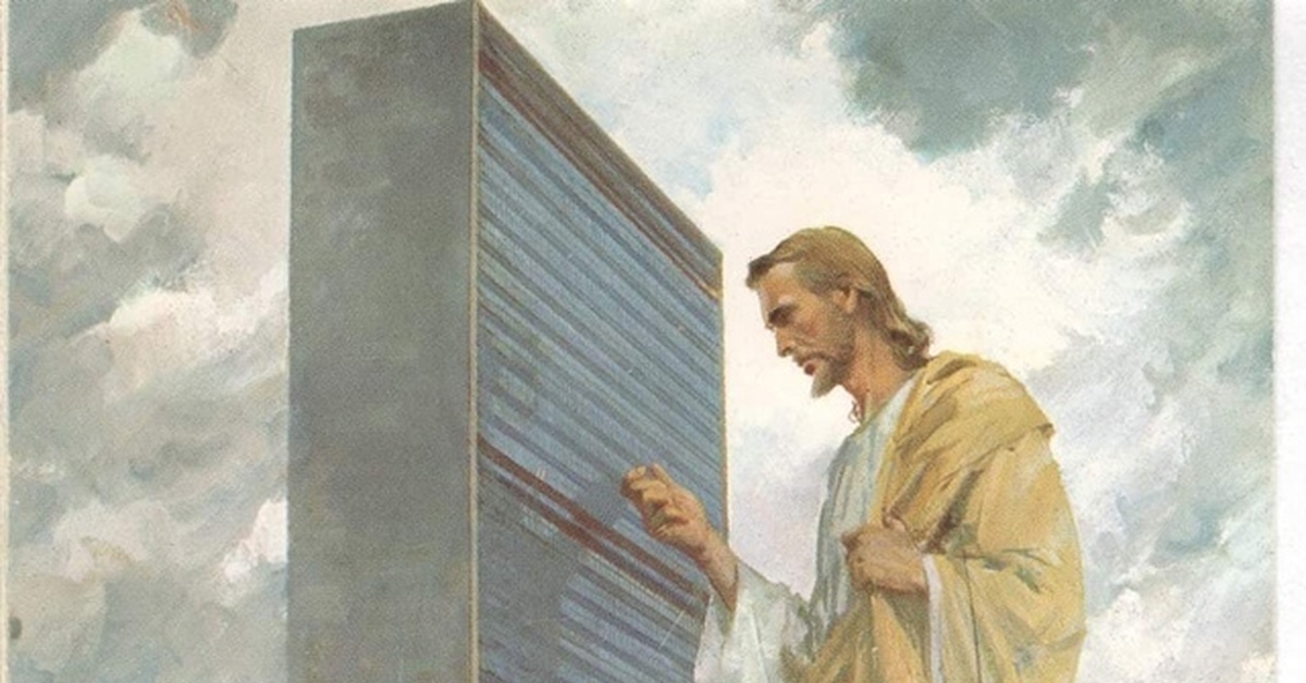 Иисус стучит в окна ООН / Гарри Андерсон | Пикабу