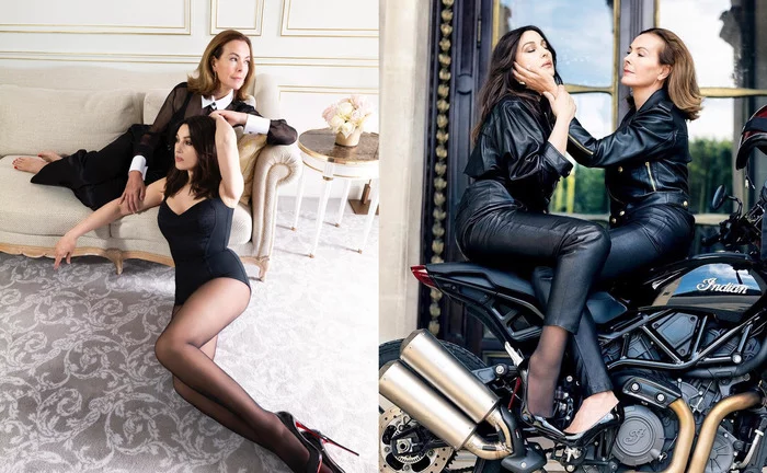 Bond girls Carole Bouquet and Monica Bellucci - Monica Bellucci, Actors and actresses, James Bond