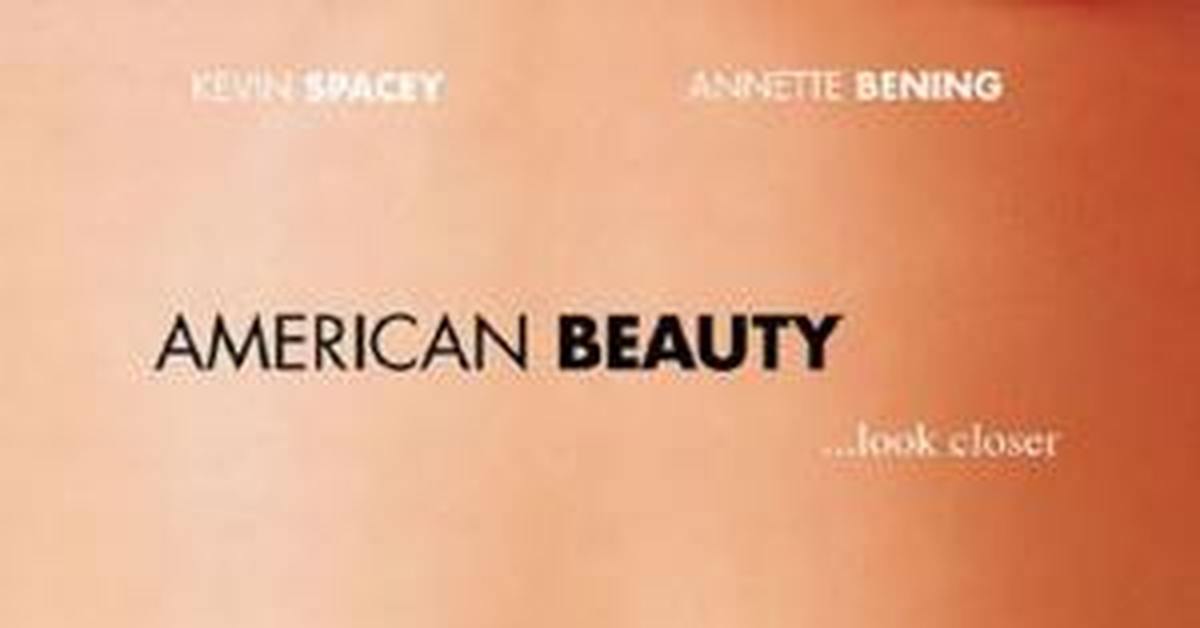 America is beautiful. Красота по американски Постер. American Beauty poster.