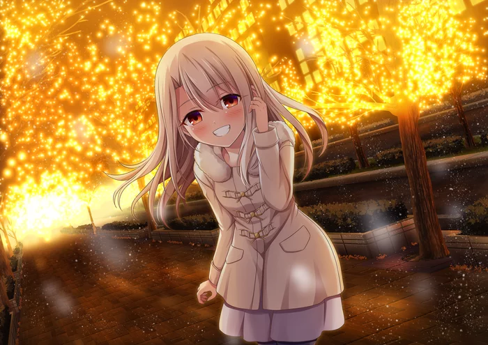 Случайность. Неизбежность. Чудо - Аниме, Anime Art, Fate-Kaleid liner Prisma Illya, Type-Moon, Miyu Edelfelt, Illyasviel Von Einzbern, Chloe Von Einzbern, Fate, , Pixiv, Длиннопост
